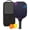 Black-1, variant on Pickleball Paddles Set Of 1, Fiberglass Surface, Fluid Smoke Aurora Art Style, 1 Paddle, 2 Balls & Bag