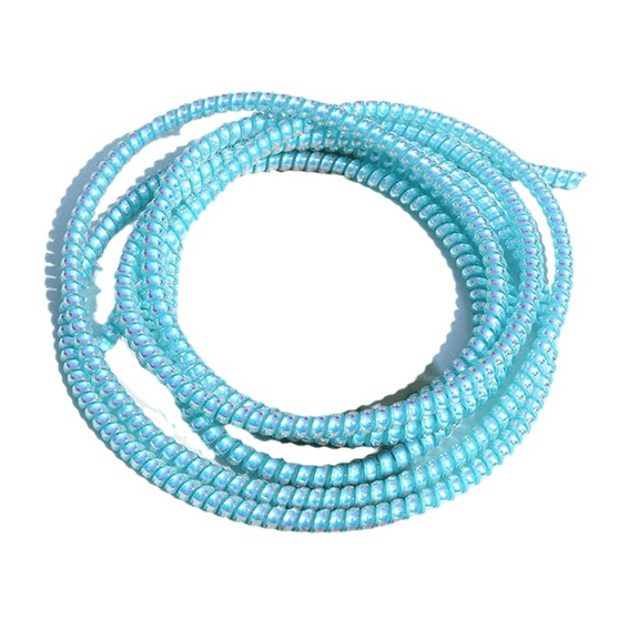 ICERUN Cord Protector,Cord Cover,Wire Cover,Blue Gradient