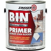 2 Pack, White, Zinsser BIN Advanced Synthetic Shellac Primer- Gallon