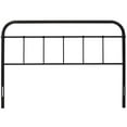 thumbnail image 3 of Modway Serena Full Powder Coated Steel Headboard in Brown, 3 of 3