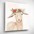thumbnail image 3 of Epic Art 'Garden Goat I' by Victoria Borges, Acrylic Glass Wall Art, 12"x12", 3 of 8