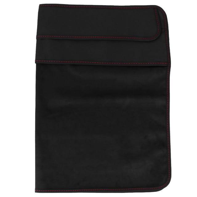 SEWACC Polyester Cover For 27 Inch Monitor Black Full With Pocket For Work/Vacation