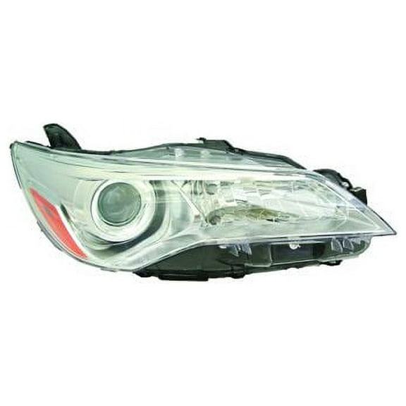 Right Passenger Side Headlight Assembly - Compatible with 2015 - 2017 Toyota Camry 2016