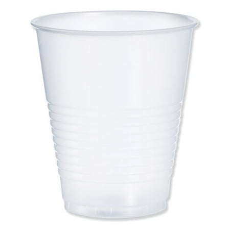 Dart High-Impact Polystyrene Squat Cold Cups, 12 oz, Translucent, 50/Pack, Each