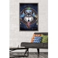 thumbnail image 2 of Brigid Ashwood - Celtic Wolf Guide Wall Poster, 22.375" x 34" Framed, 2 of 5