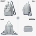 thumbnail image 3 of Sunyuer Chic Elegance Minimalist PU Leather Backpack – Stylish, Spacious & Anti-Theft for Daily Work Travel, 3 of 7