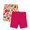 Fruit Pomm/Moda Lipstick, variant on Girls Bike Shorts, 2-Pack, Sizes 4-18 & Plus