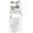 White With Drawers, variant on Over The Toilet Storage Rack, Metal 3 Tier Bathroom Organizer Shelf with Paper Holder and 3 Hooks, Freestanding Shelf Space Saver Above Toilet, White
