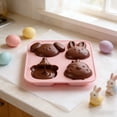 thumbnail image 6 of Mrzvby Easter Home Decorations and Easter Basket Stuffers,Baking Tools Chocolate Molds Easter Bunny Baking Molds Kitchen Tools, 6 of 6