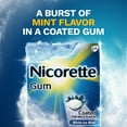 thumbnail image 5 of Nicorette Nicotine Coated Gum to Stop Smoking, 2Mg, White Ice Mint Flavor - 100 + 20 Count, 5 of 13