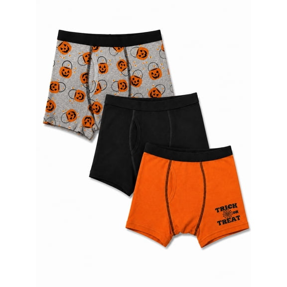 Ways to Celebrate Boys' Halloween Boxer Briefs, 3-Pack
