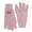 Mauve, variant on SANREMO Unisex Kids Knitted Fleece Lined Warm Winter Gloves (7-14 Years, Black)