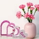 thumbnail image 5 of Decoraciones para San Valentín, adornos para San Valentín, regalos para San Valentín, decoraciones de escritorio en forma de corazón para San Valentín, estante decorativo de madera., 5 of 6