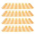 thumbnail image 1 of 4 Pcs Assiette Apéritif de l'Action de Grâce Assiette en Mélamine Vaisselle de Fête, 1 of 8