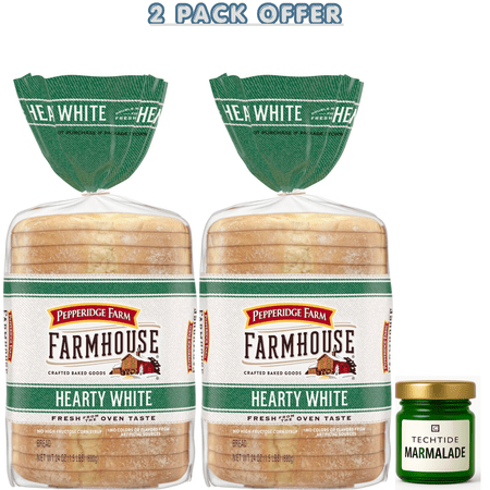 Pepperidge Farm Farmhouse Hearty White Bread, 24 oz Bag