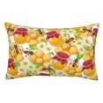 thumbnail image 1 of Easygdp Bees Honeycomb for Soft Pillow Case Pillow Protectors,Perfect for Sleeping (Pillow Core Not Included)-14"x20", 1 of 6