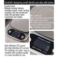 thumbnail image 4 of Kitchen electronic scale - precise, small-sized, high-precision gram scale, electronic scale made of stainless steel, for medicinal herbs and coffee roasting.,5kg-0.1g -black, 4 of 10