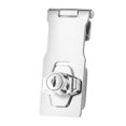 thumbnail image 2 of Cerraduras de cerrojo con llave, perilla giratoria de 4 pulgadas, cerrojo de bloqueo con llave, pestillos de seguridad de Metal con llave diferente para puertas pequeñas, armarios, 2 uds., 2 of 5
