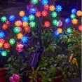thumbnail image 2 of Luz De Tierra Lámpara de exterior con forma de árbol duradera de luz solar para jardín en casa (H), 2 of 8