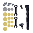 thumbnail image 1 of Eje de Pulido Kit Rotary Herramientas Manuales Engranaje de 90 Grados Diseño Robusto en Metal Compatible con Joyería Carpintería Escultura Negro, 1 of 9