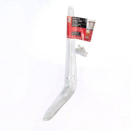 Bulldog Hardware 10" x 12" Shelf Bracket Kit 2pk