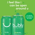 bubly Lime Flavored Sparkling Water, 12 oz, 8 Pack Cans
