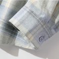 thumbnail image 5 of TIMIFIS Chemise Décontractée à Carreaux pour Homme, Boutonnée, Coton, Manches Longues, Col Rabattu, Blouse Chemise avec Poche, 5 of 5