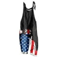 thumbnail image 2 of SELONE Red White Blue Sexy Rompers for Women with Pockets Star Striped Fashion Outfits Blue S, 2 of 5