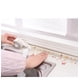 thumbnail image 4 of Pegatina impermeable de 3,8 cm x 1m para fregadero de cocina, cinta impermeable de moho para encimera de baño, hueco de inodoro, pegatina de costura autoadhesiva, 4 of 4