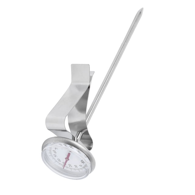 Aramox Temperature Gauge, Adjustable Hanging Coffee Milk Temperature Gauge with Clip Kitchen Tools