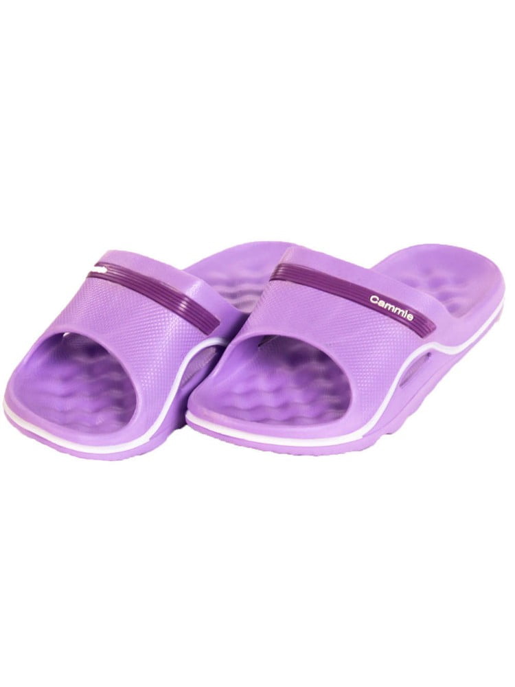 cushioned slide sandals