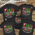 thumbnail image 1 of Feliz Navidad 2024 con amor y paz con camisetas estampadas familiares Conjunto familiar a juego Camiseta para mamá, papá, niños, mameluco para bebé, 1 of 5