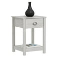 thumbnail image 4 of Lexington 1-Drawer Dusty Grey Oak Nightstand (23.2"H X 16.5"W X 15.4"D) (Set Of 2), 4 of 7