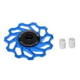 thumbnail image 2 of jinwen 11T Aluminum Alloy Ceramic Bearing Jockey Wheel for Bike Rear Derailleur - Blue,, 2 of 9