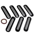 thumbnail image 2 of Riwesomey 7 piezas de insertos de parrilla a prueba de herrumbre Clip mejorado en el diseño Malla de rejilla Accesorios modificados Reemplazo de Vehículos, repuestos y accesorios Mis Riwesomey VI014399-00, 2 of 6