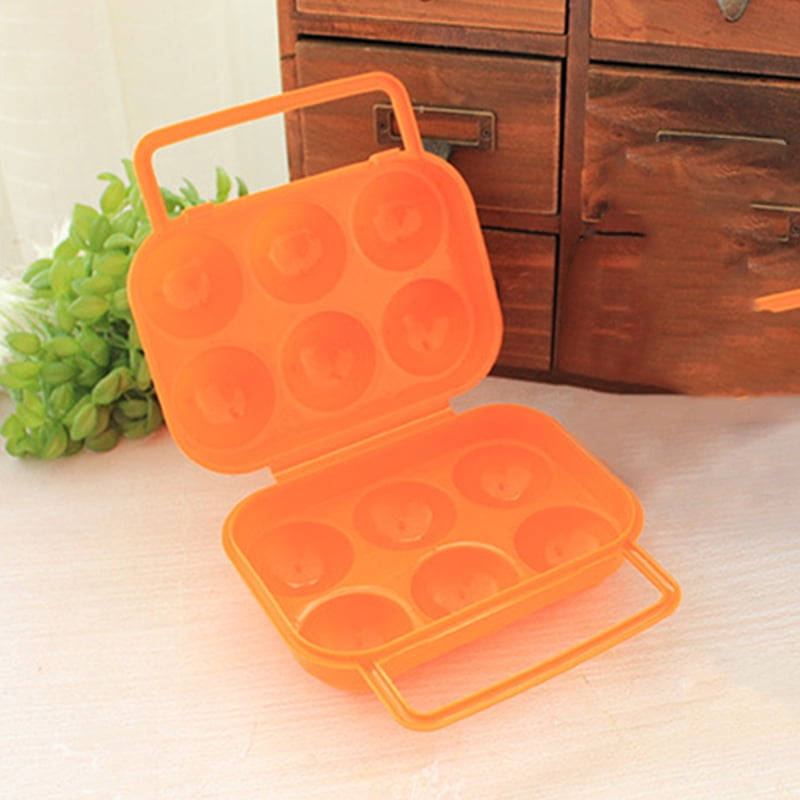 Jzenzero Shockproof Container Eggs Carrier Storage Holder Portable