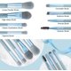 thumbnail image 5 of Brochas de maquillaje, 8 piezas Mini juego de brochas de maquillaje Brocha sintética premium para base Correctores en polvo Brocha Pestañas Sombra de ojos Brocha para cejas Brocha para labios, 5 of 7