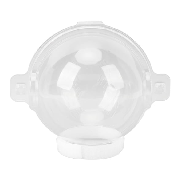 BIMZUC Transparent Cat Muzzle – Breathable, Adjustable Hood for Grooming, Nail Trimming & Bathing – Safe, Non‑Slip, 19‑22cm Neck Fit