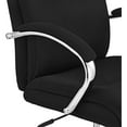 thumbnail image 6 of Fabric Executive Chair with Lumbar Support, High Back, Black, Fixed Arms, High Back, 6 of 7