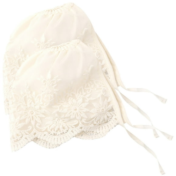 2pcs Baby Girl Bonnet Baby Baby Babnet Recién nacido Baby Head Wraps Baby Dedication Gift