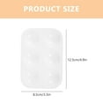 thumbnail image 2 of Worgeous 12-Piece White Plastic Paint Mixing Palettes Square Set for Artists and Friends, 2 of 8