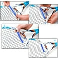 thumbnail image 2 of 2 Pack Tennis Squash Racket Vibration Dampeners Shock Vibration Dampeners Tennis Racket Absorber Damper Blue, 2 of 7