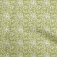 thumbnail image 1 of oneOone Cotton Flex Olive Green Fabric Butterflies Craft Projects Decor Fabric Printed By The Yard 40 Inch Wide, 1 of 4