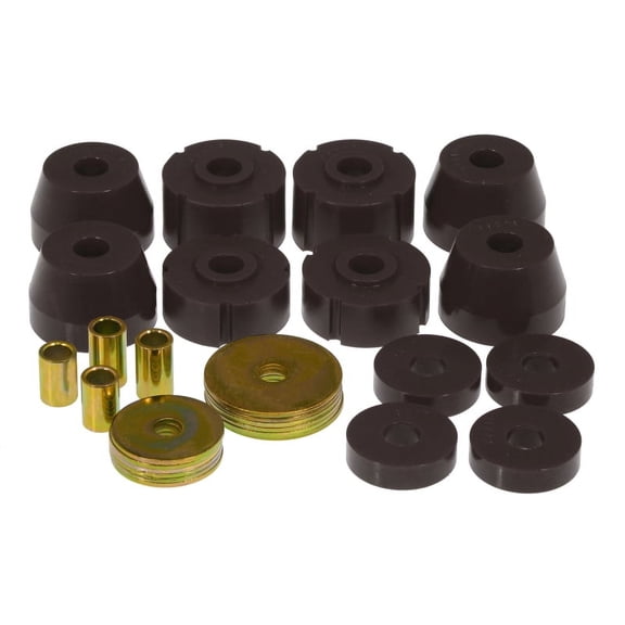 Prothane 72-85 Dodge Truck Body Mounts - Black Fits select: 1980-1985 DODGE D-SERIES, 1972-1985 DODGE W-SERIES