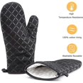 thumbnail image 3 of Guantes y agarraderas para horno NQ de silicona antideslizantes resistentes al calor, 3 of 5