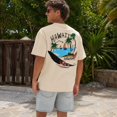thumbnail image 6 of Men's Hawaii Tropical Graphic T-Shirt | Beach Print Casual Summer Tee | Sizes S–4XL, 6 of 9