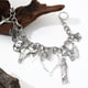 thumbnail image 4 of Pulsera con colgante de corazón de aleación estilo punk exagerado, de moda, para mujeres, hombres y mujeres., 4 of 8
