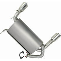 Exhaust Muffler with Tips Fits 2003-2008 Infiniti FX35 3.5L - Stainless Steel | Direct Fit