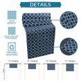 thumbnail image 6 of Navy Blue Morocco Table Runner 72 Inches, Modern Abstract Classic Geometric Bed Runner Dresser Scarves Tabletop for Indoor Outdoor Parties/Ceremony/Banquet, 16" x 72", 6 of 9