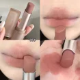 thumbnail image 3 of Sexy Matte Punk Dark Brown Lipstick Waterproof Lip Gloss Long Lasting Non-Stick Cup Smoked Matte Lipstick Korean Makeup Cosmetic, 3 of 5